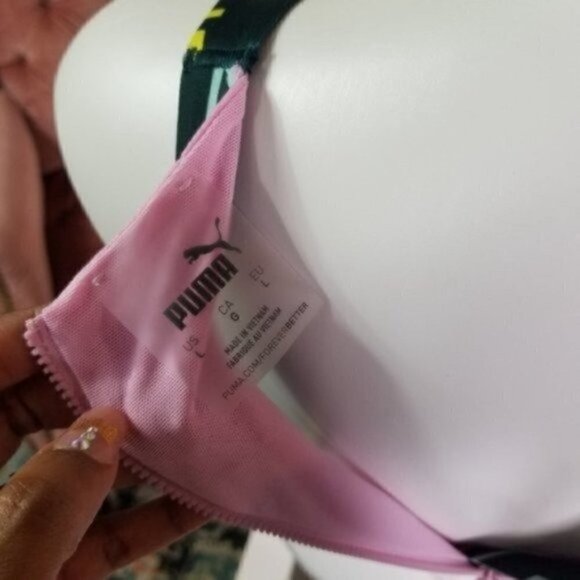 Puma COSMIC TZ Sports BRA Multi Color - Picture 2 of 7